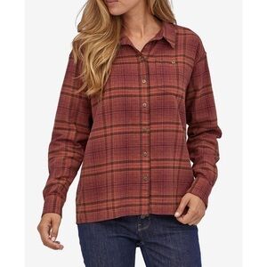 Patagonia Driving Song Flannel Shirt Organic Cotton XS Plaid